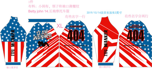Team Wanker Motocross Jersey
